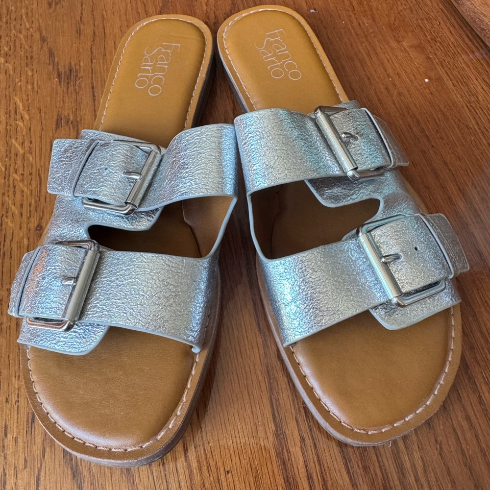 Franco Sarto Kids Metallic Sandals